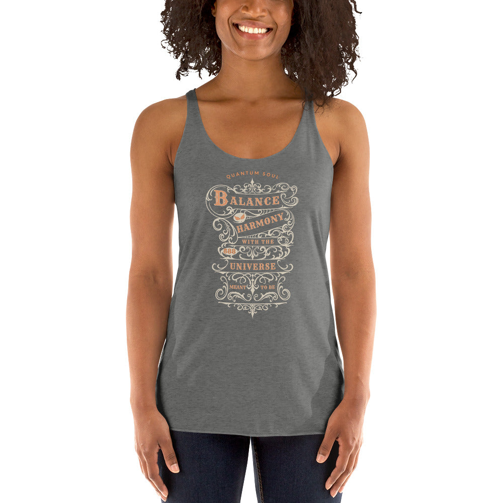 Balance 888 womens-racerback-tank-top-premium-heather-front