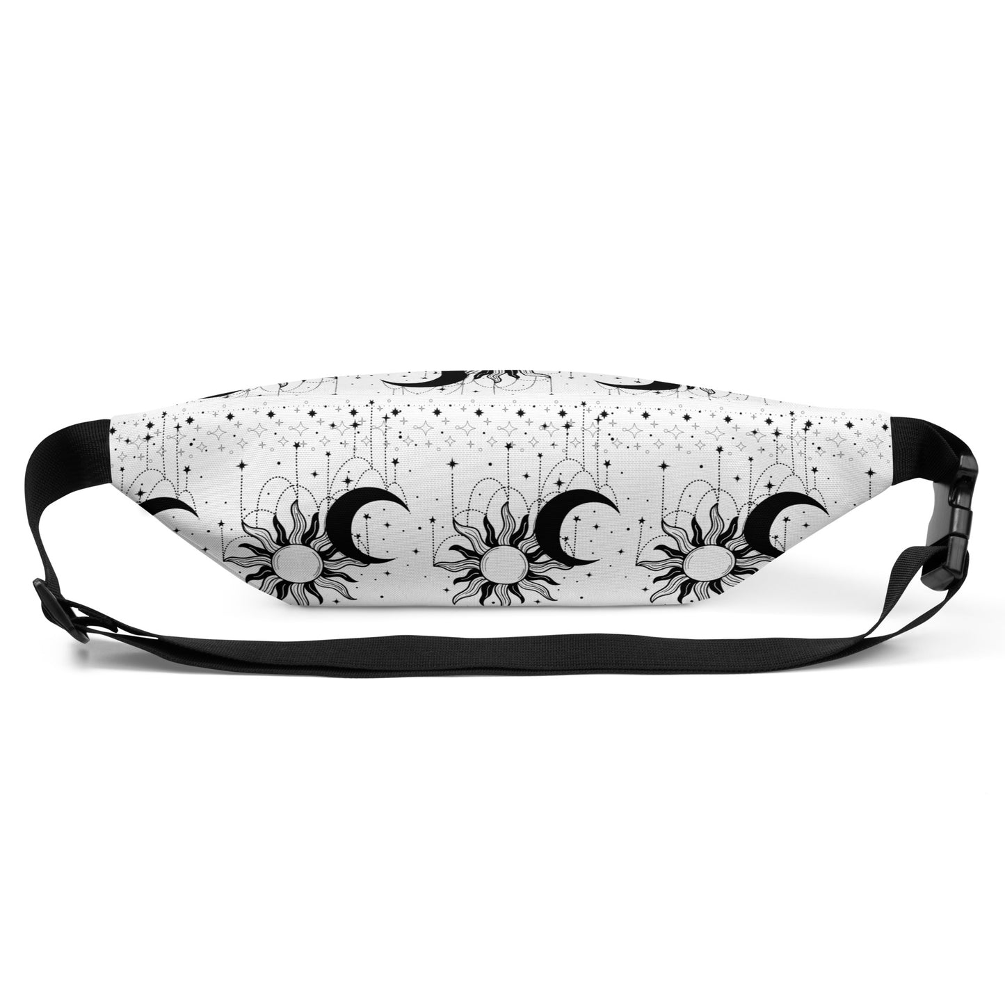 Black White Sun Moon Fanny Pack