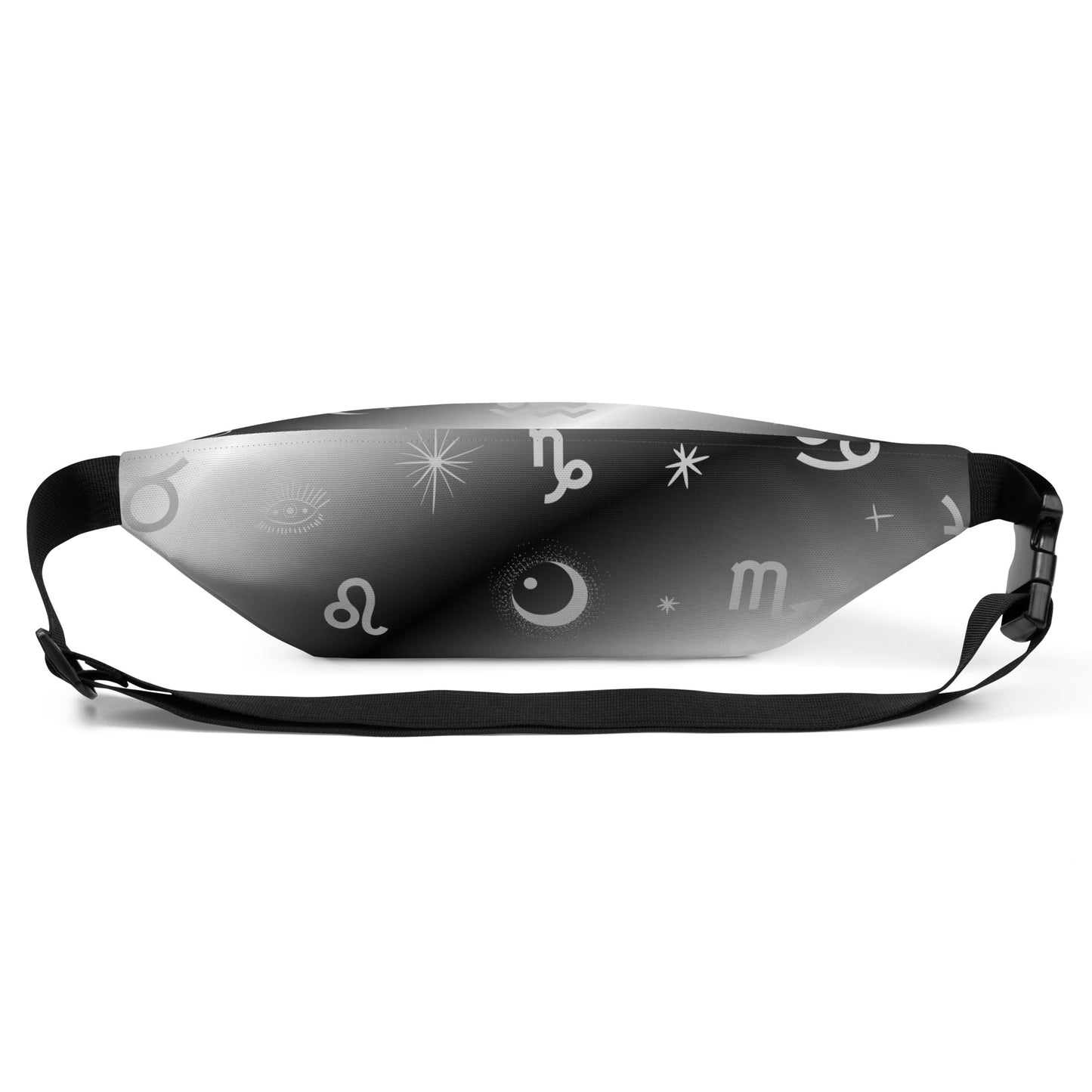 Black White Zodiac Fanny Pack