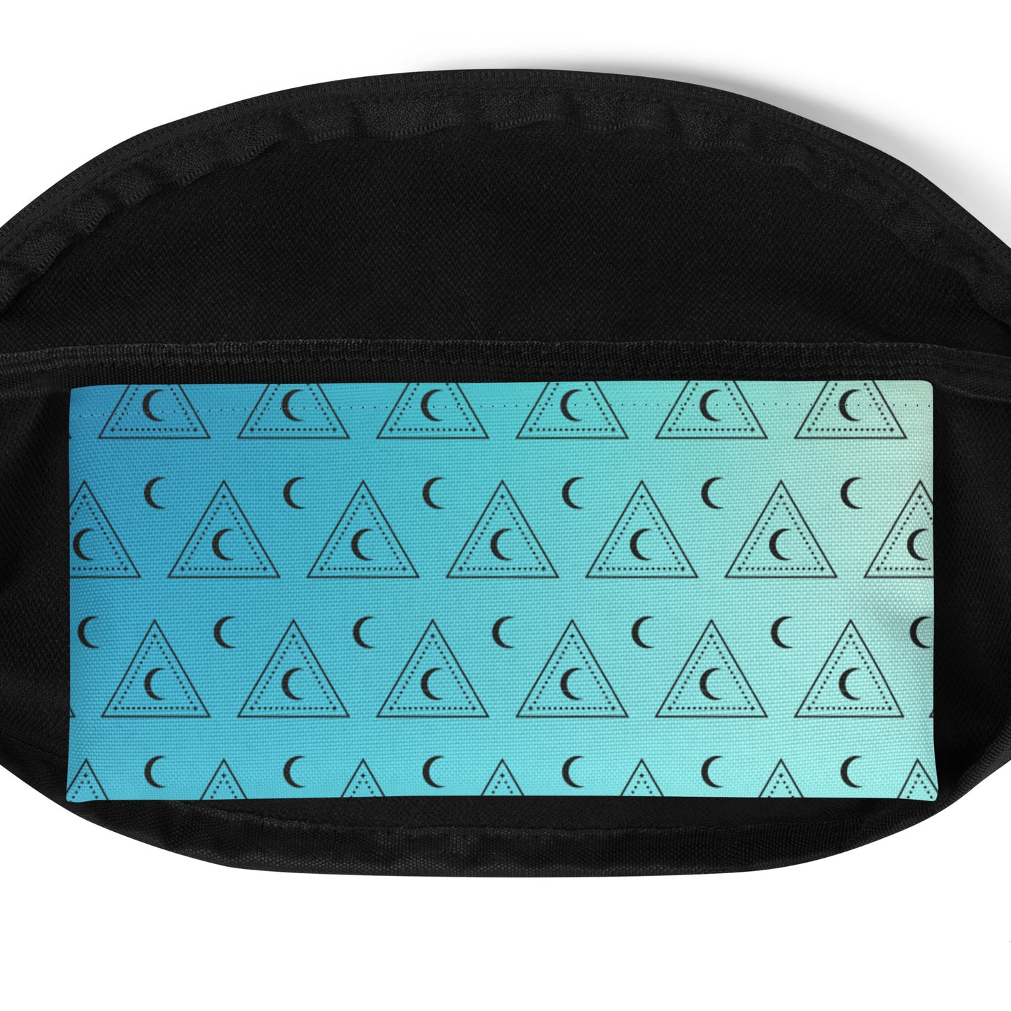 Blue Moon Triangle Fanny Pack