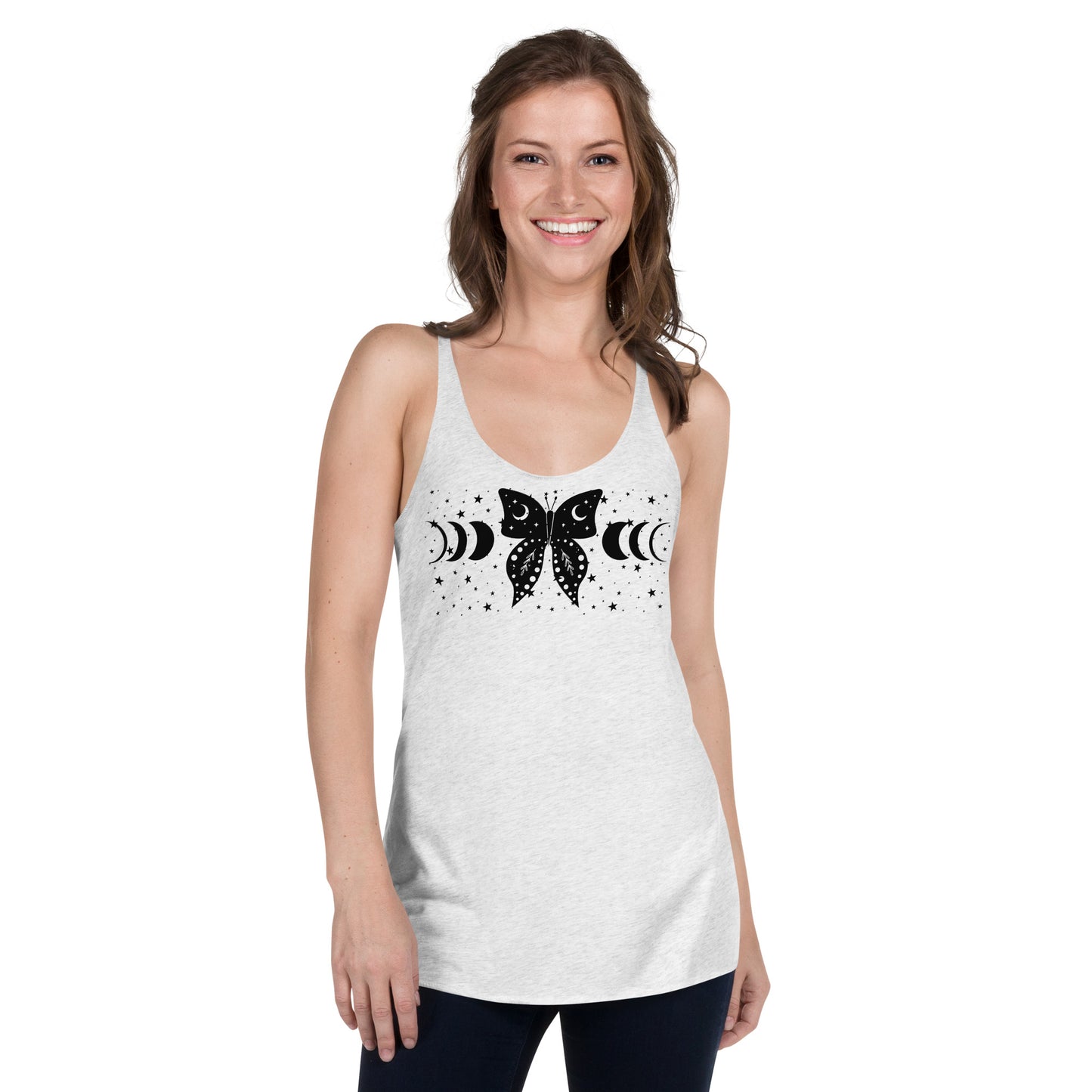 Butterfly Moon Women's Racerback Tank