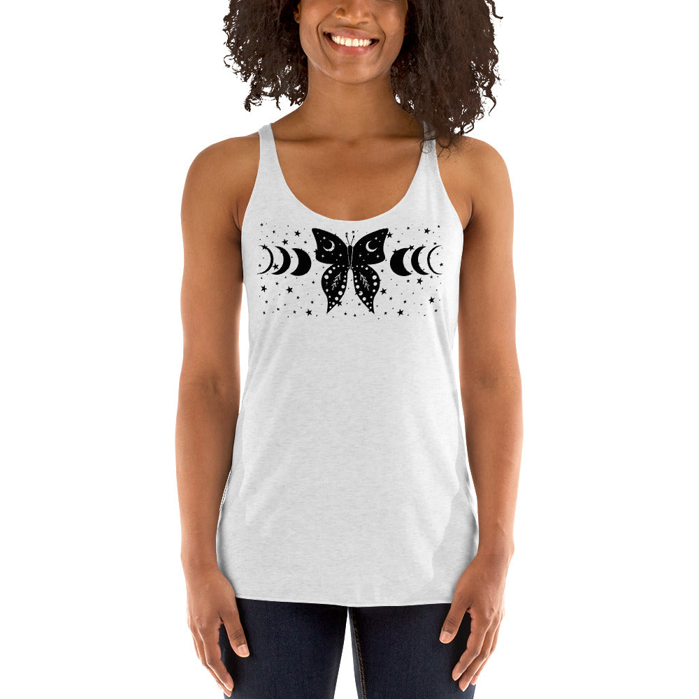 Butterfly Moon Women's Racerback Tank