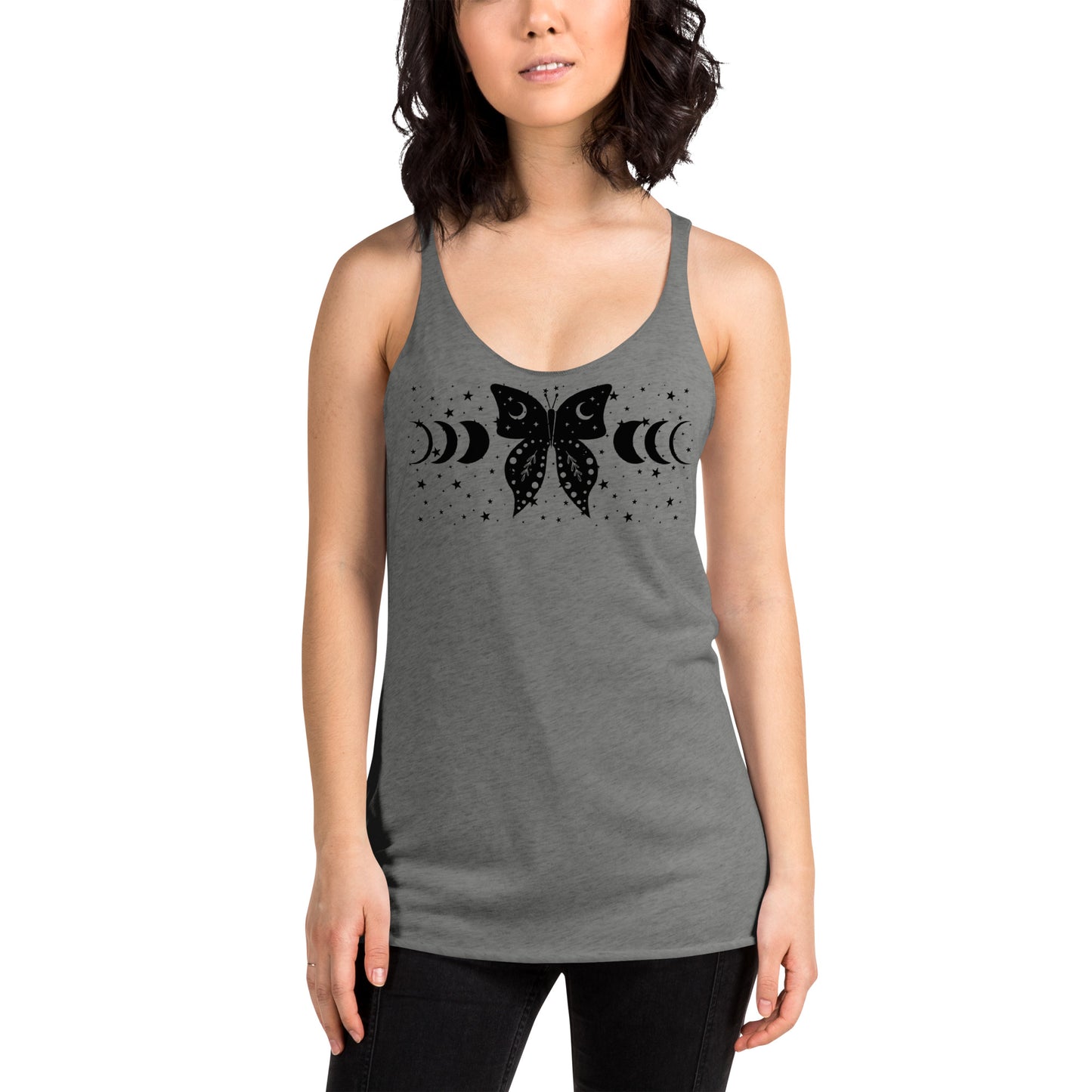 Butterfly Moon Women's Racerback Tank