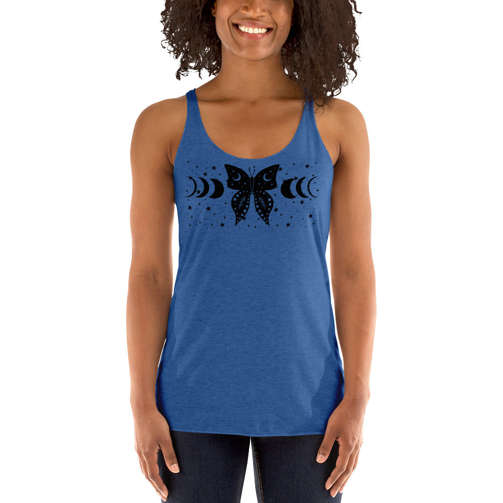 Butterfly Moon Women's Racerback Tank