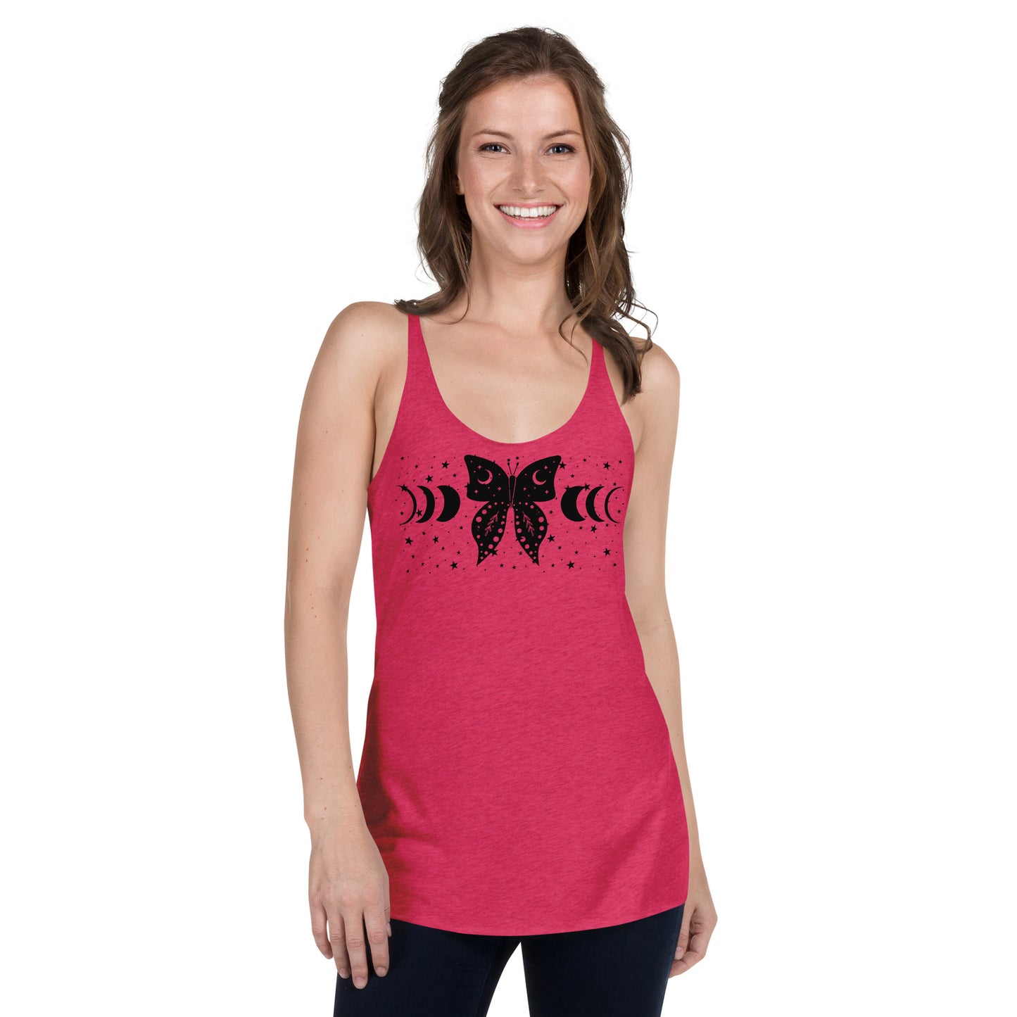 Butterfly Moon Women's Racerback Tank