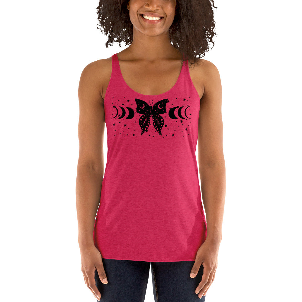 Butterfly Moon Women's Racerback Tank