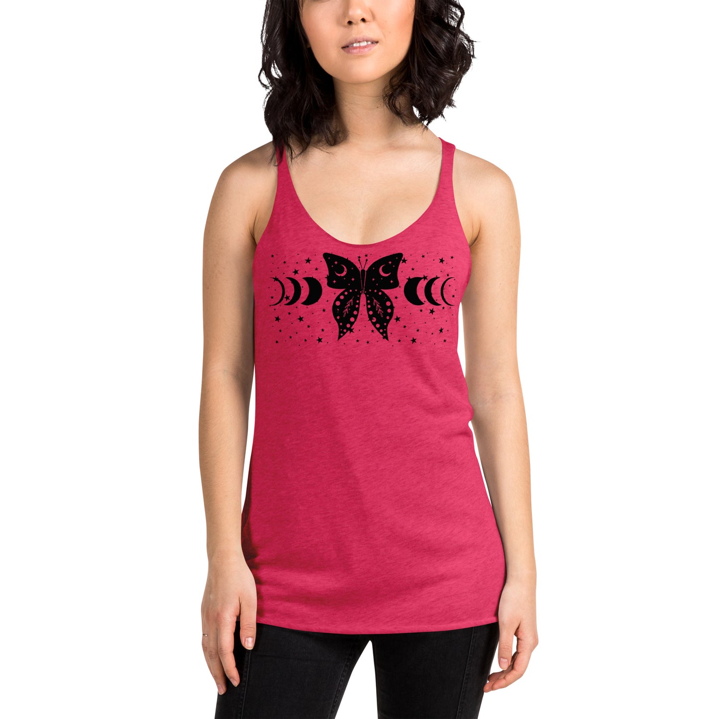 Butterfly Moon Women's Racerback Tank