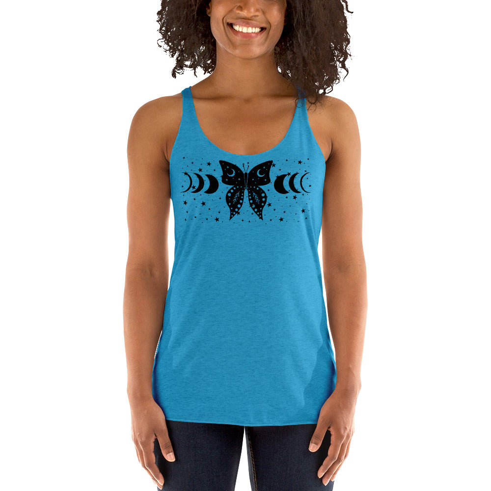 Butterfly Moon Women's Racerback Tank