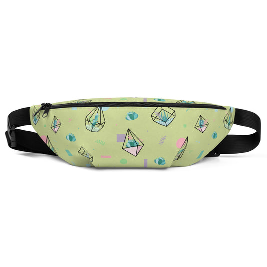 Crystal Terrarium Reef Green Fanny Pack