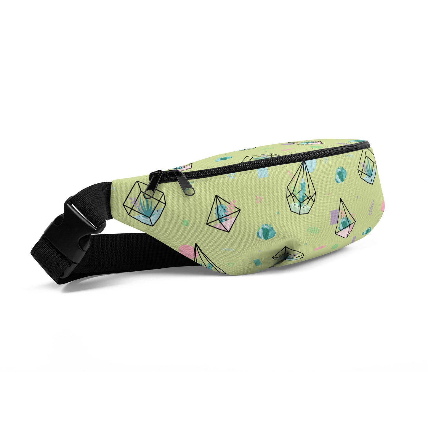 Crystal Terrarium Reef Green Fanny Pack