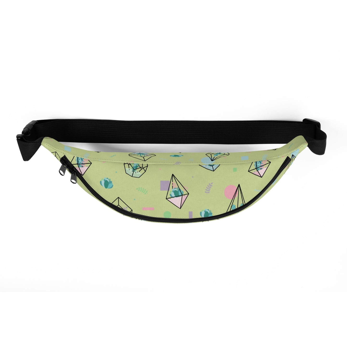 Crystal Terrarium Reef Green Fanny Pack