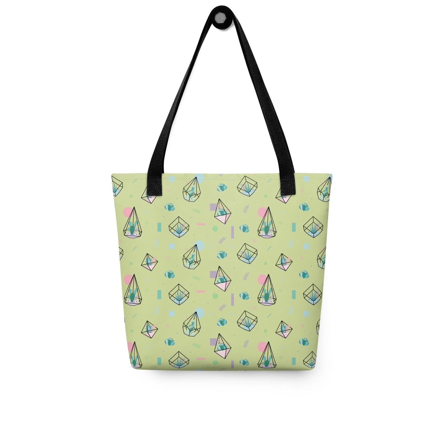 Crystal Terrarium Reef Green Tote Bag