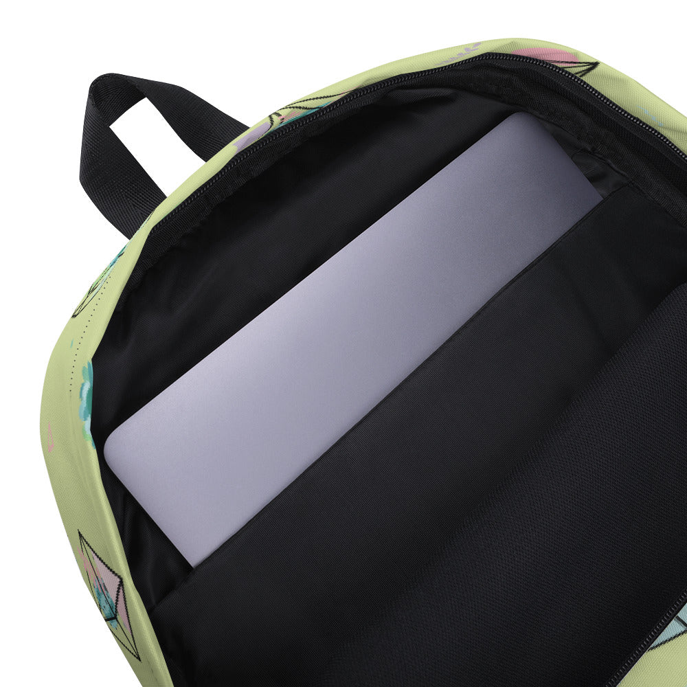 Crystal Terrarium Reef Green Backpack