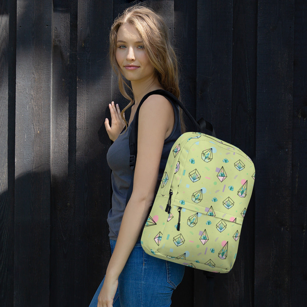 Crystal Terrarium Reef Green Backpack