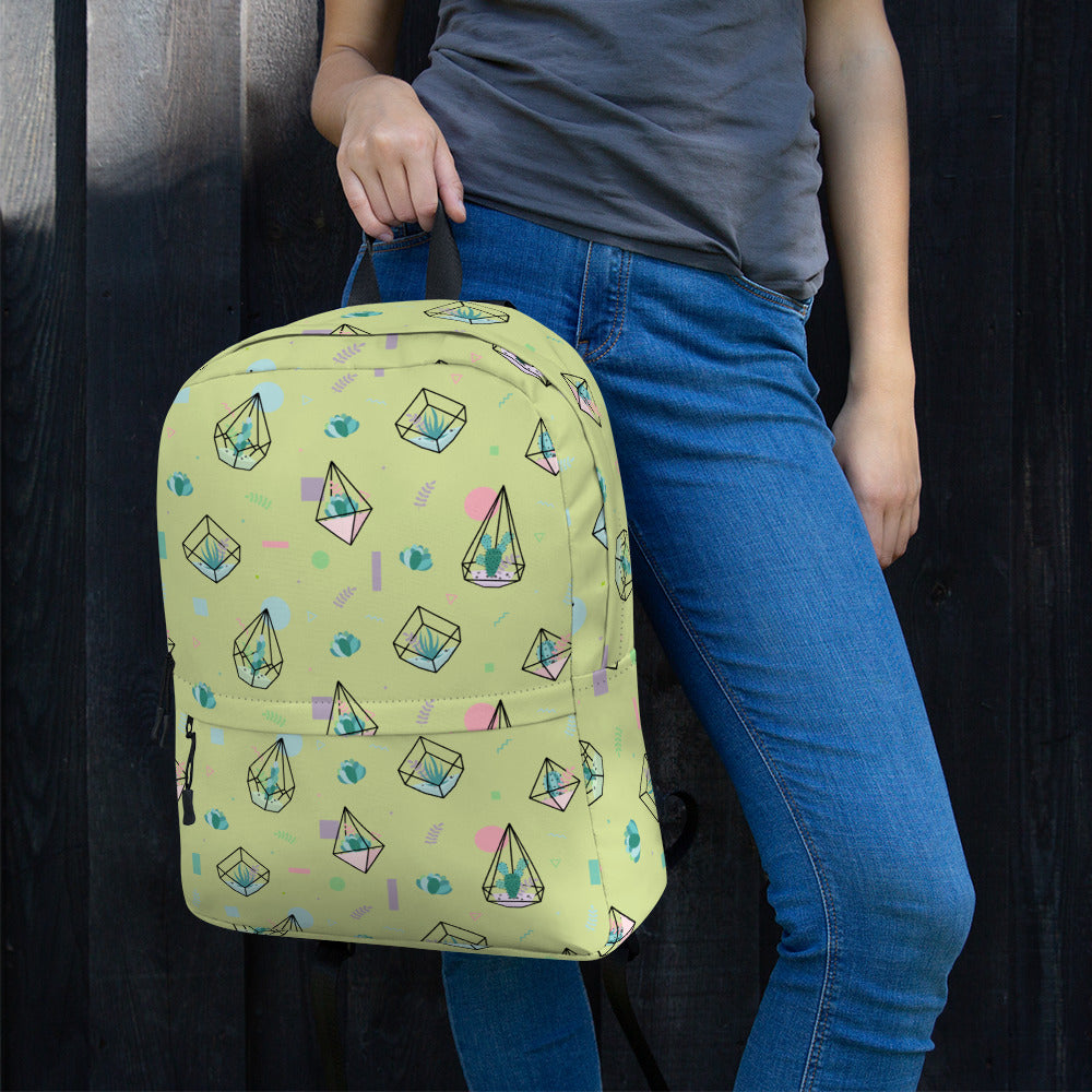 Crystal Terrarium Reef Green Backpack