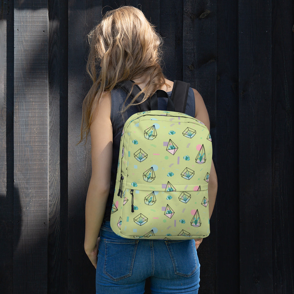 Crystal Terrarium Reef Green Backpack