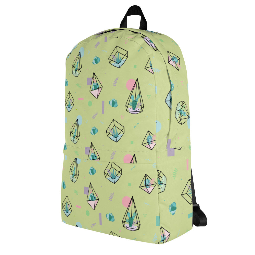 Crystal Terrarium Reef Green Backpack