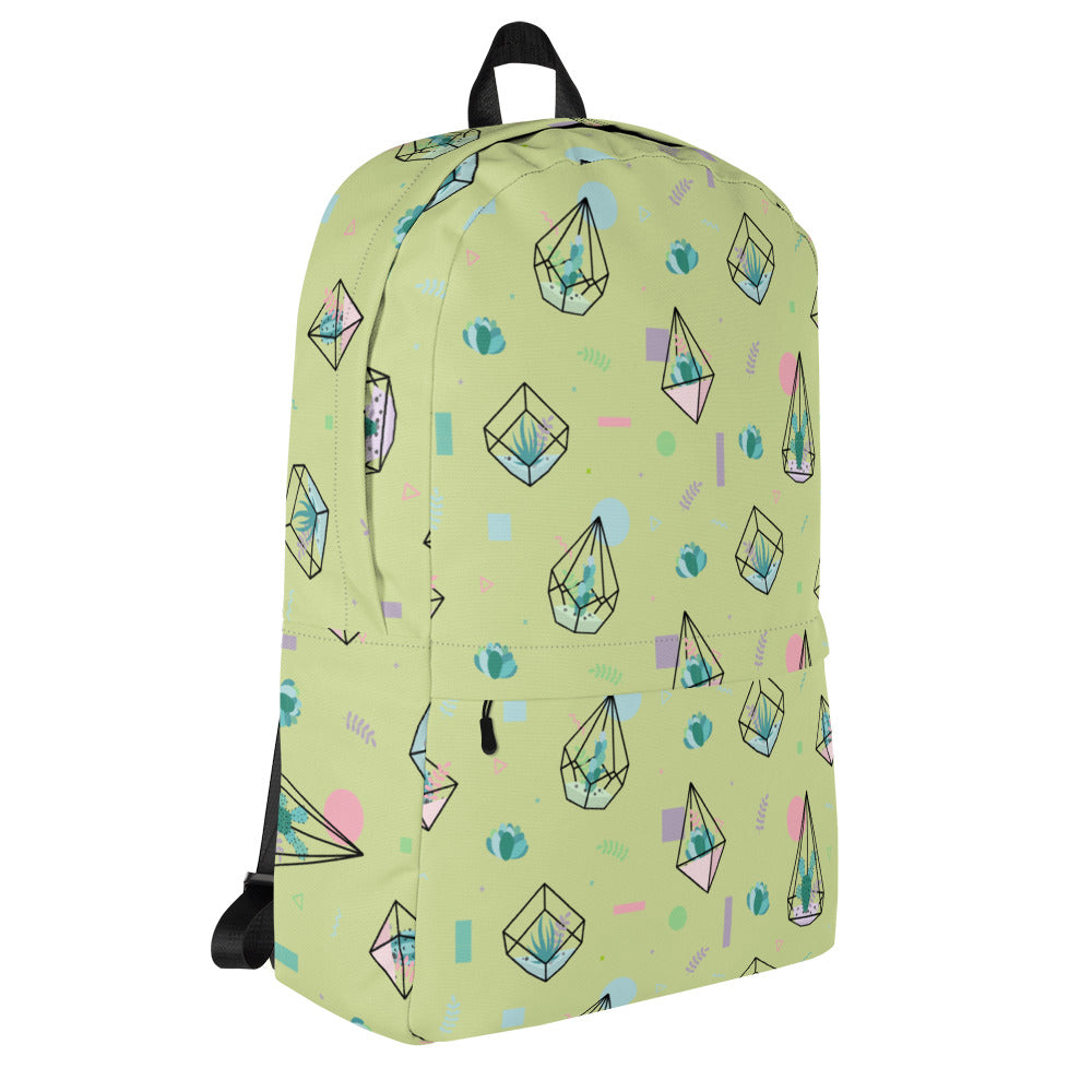 Crystal Terrarium Reef Green Backpack