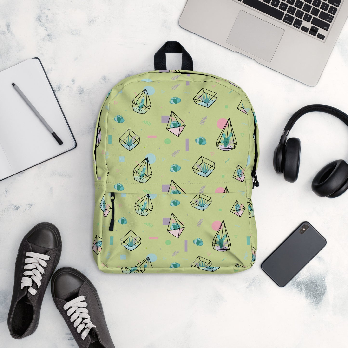 Crystal Terrarium Reef Green Backpack