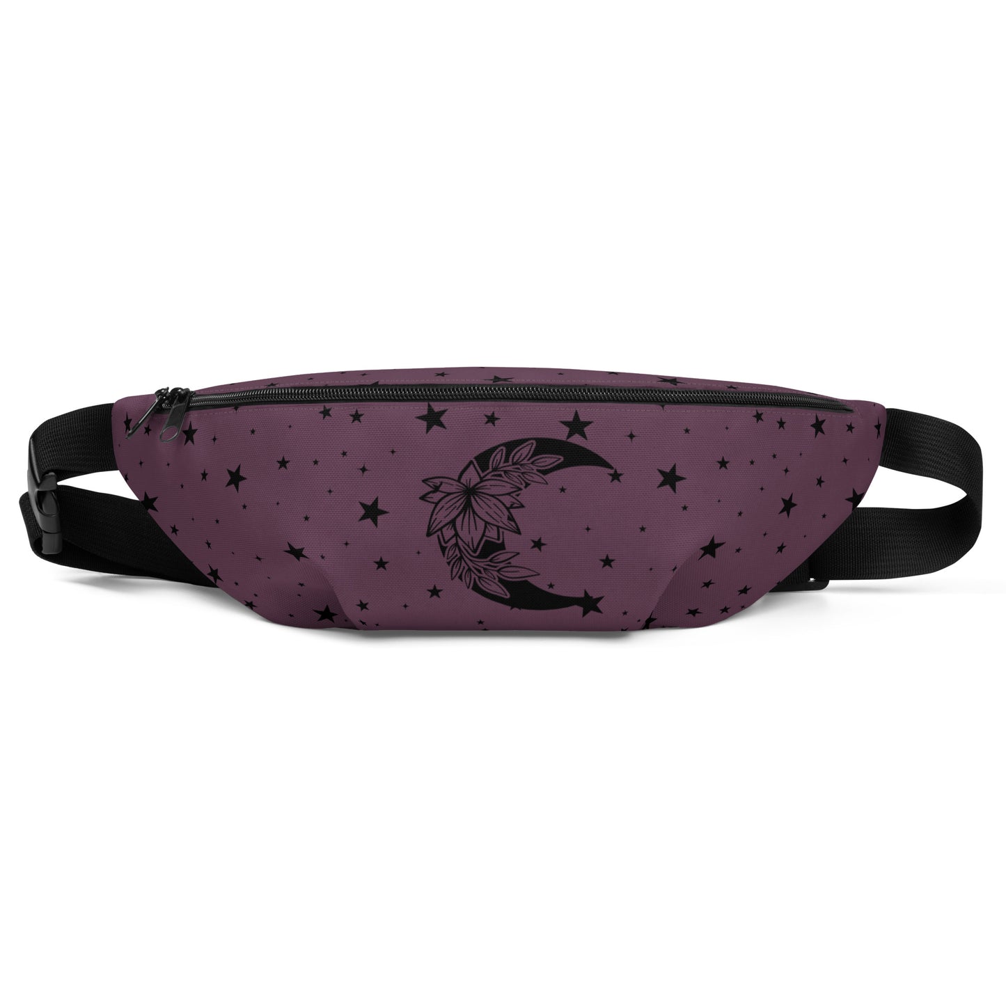 Floral Moon Star Purple Play Fanny Pack