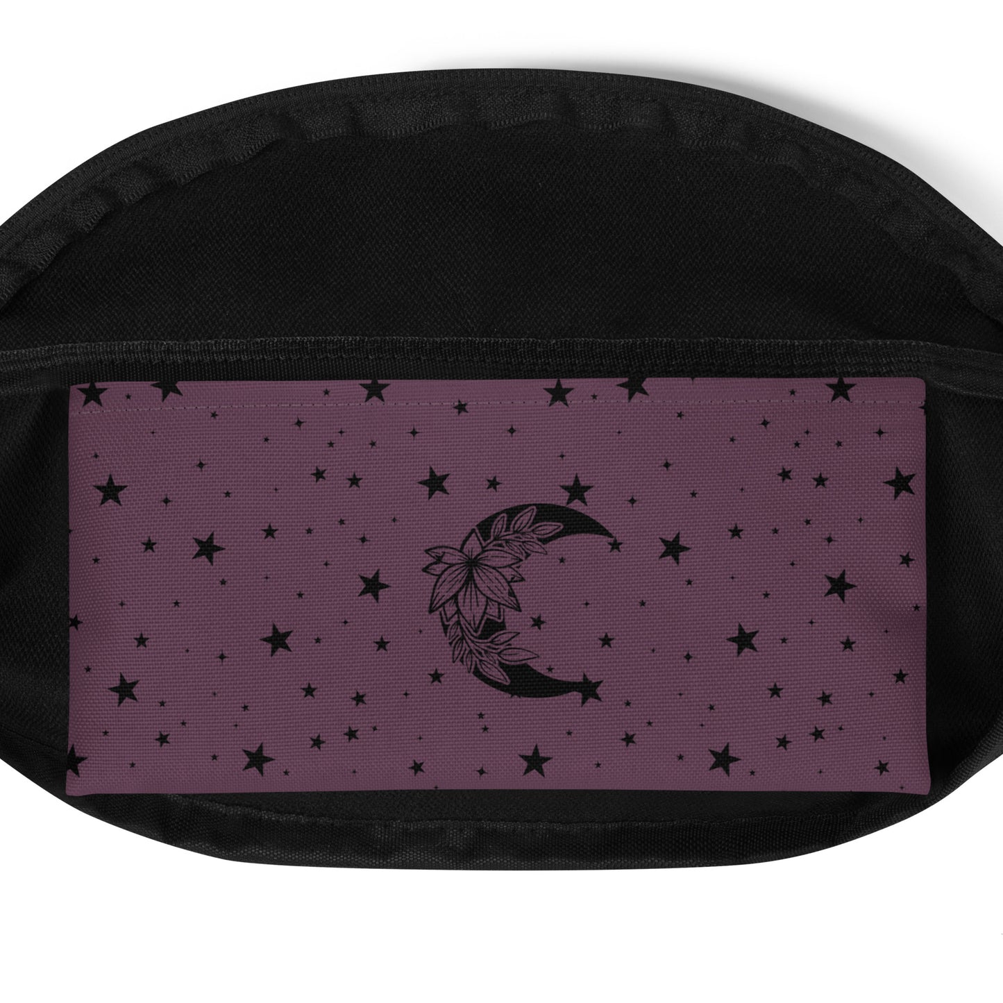 Floral Moon Star Purple Play Fanny Pack