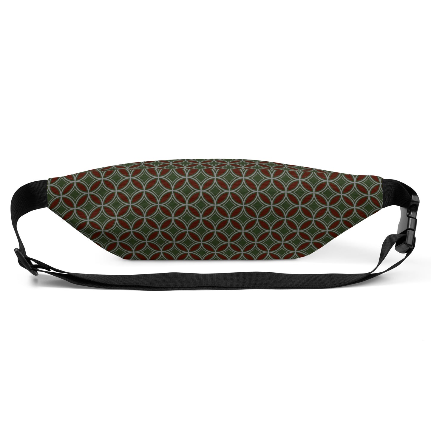 Flower of Life Tree Green Fanny Pack