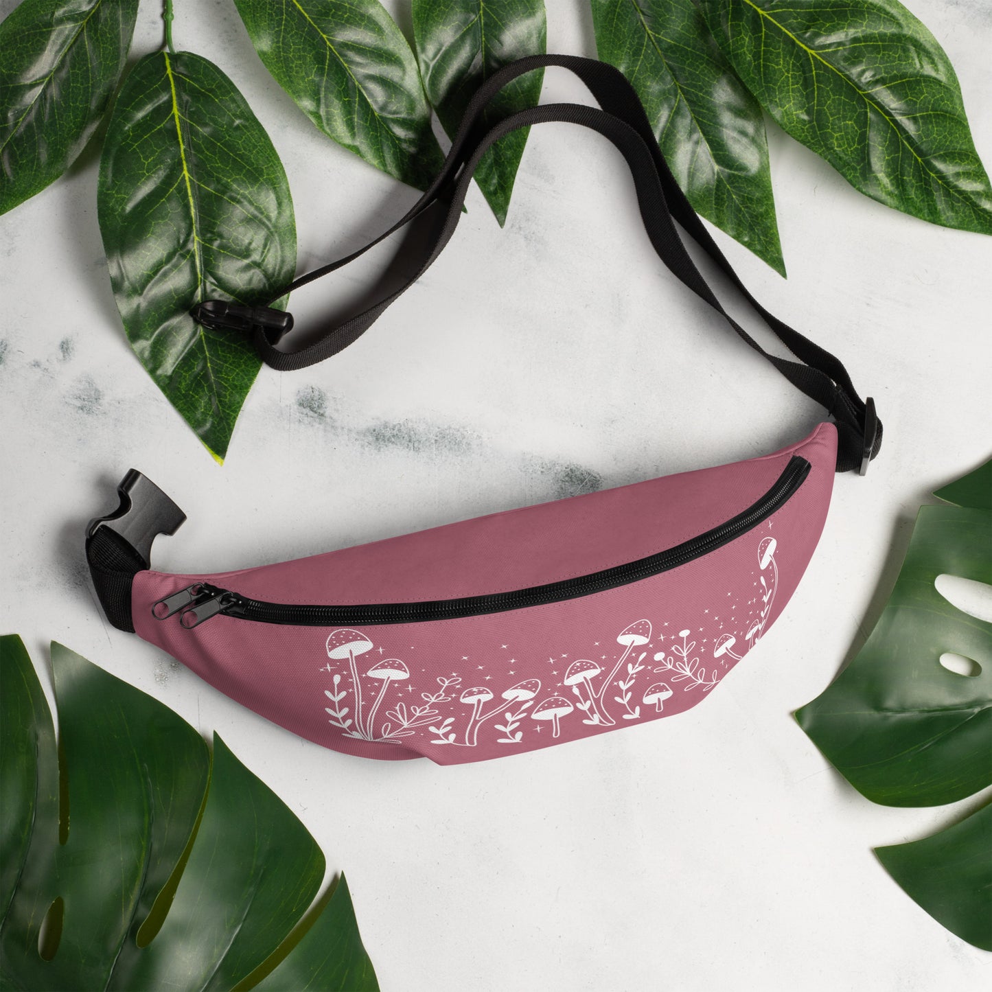 Fungi Star Petal Pink Fanny Pack