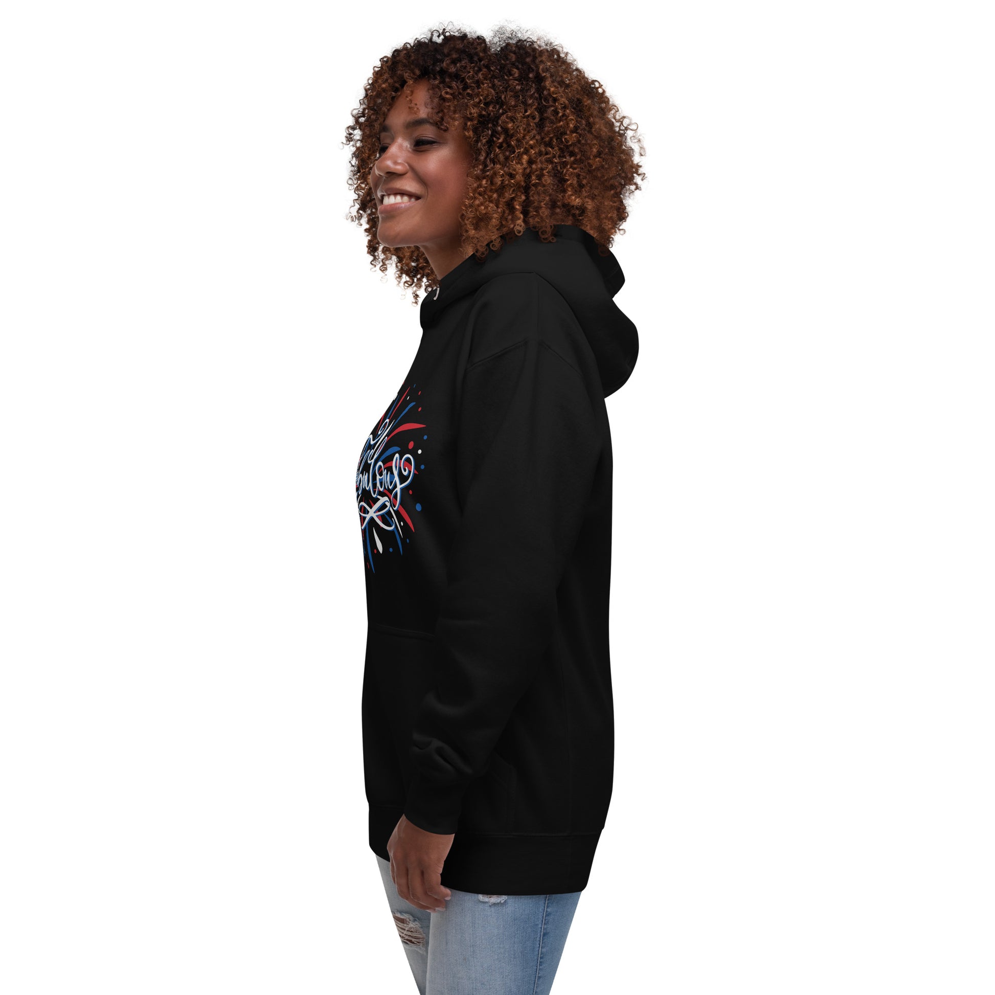 Fabulous unisex-premium-hoodie-black-left-front