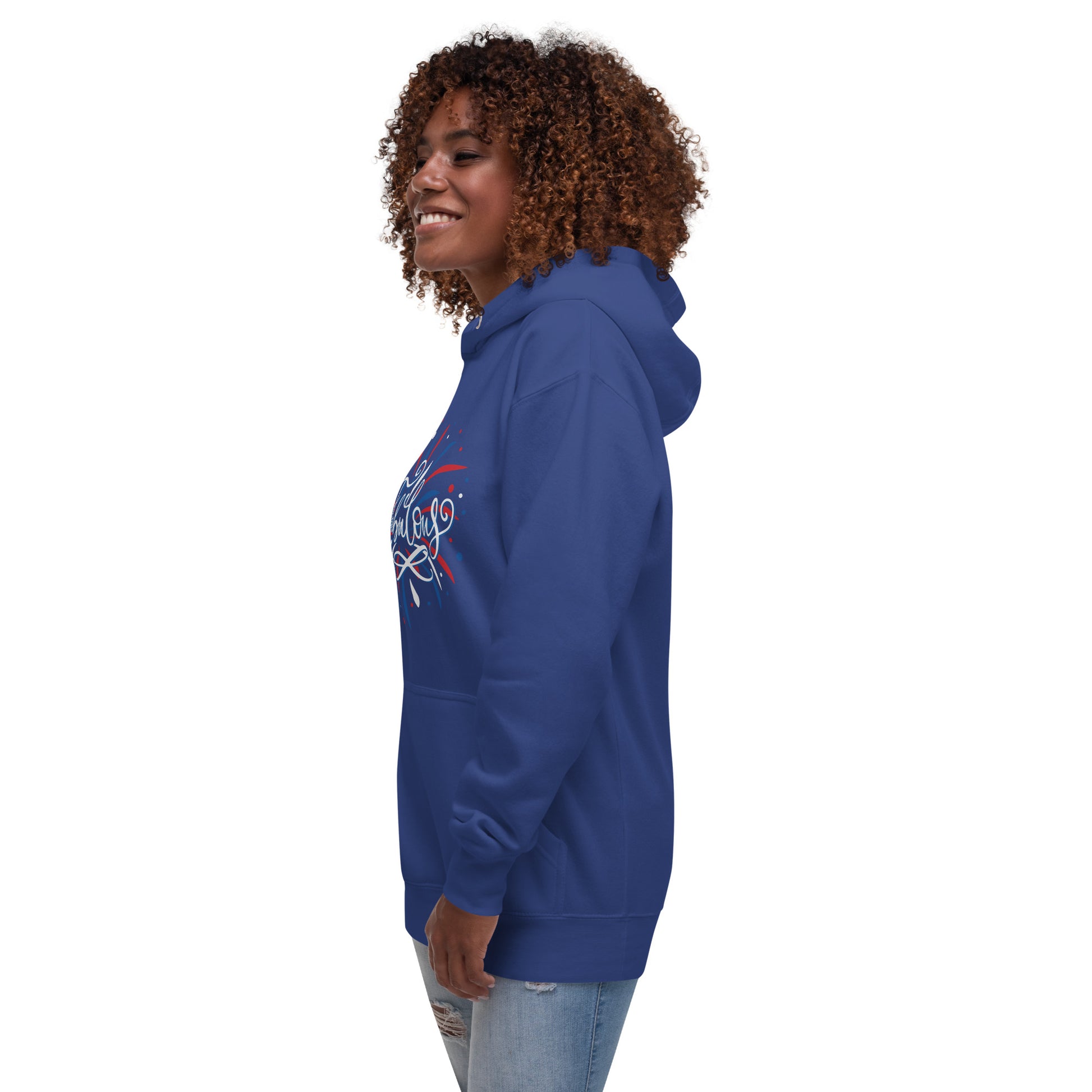 Fabulous unisex-premium-hoodie-team-royal-left-front