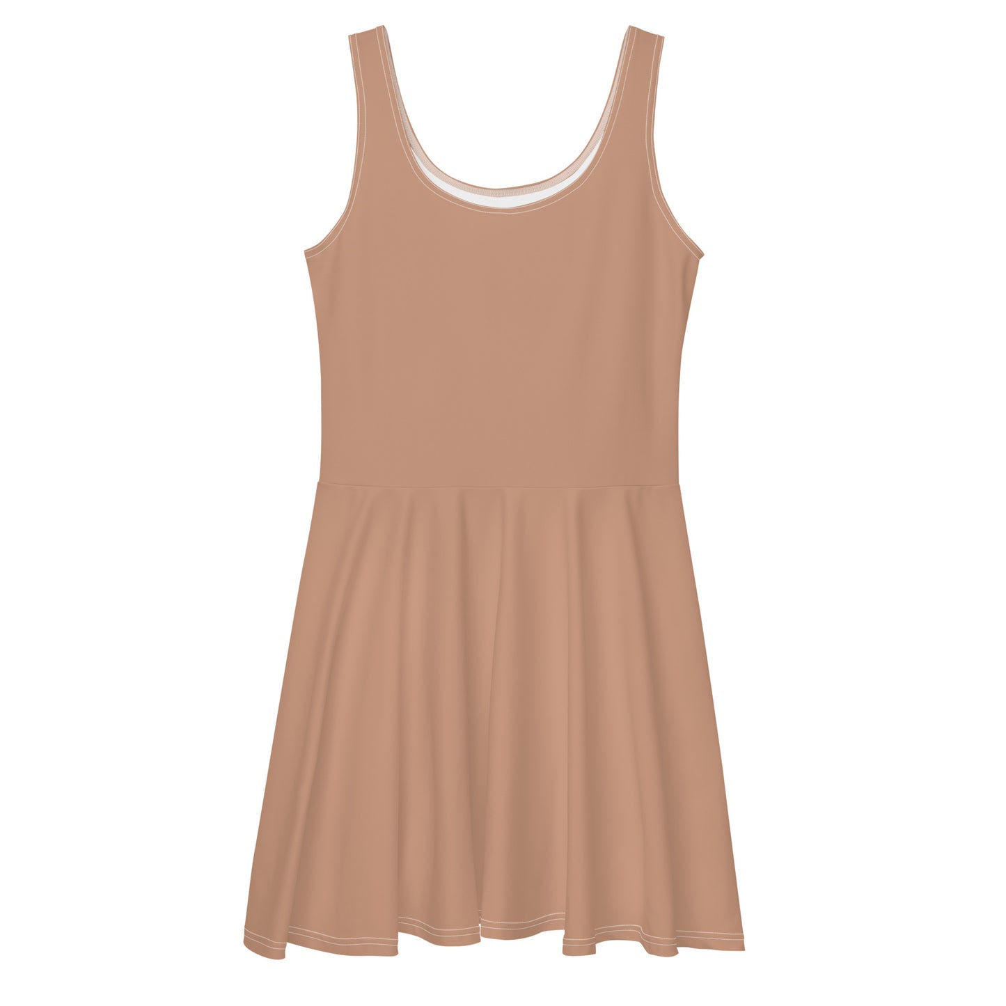 Field Beige Skater Dress front