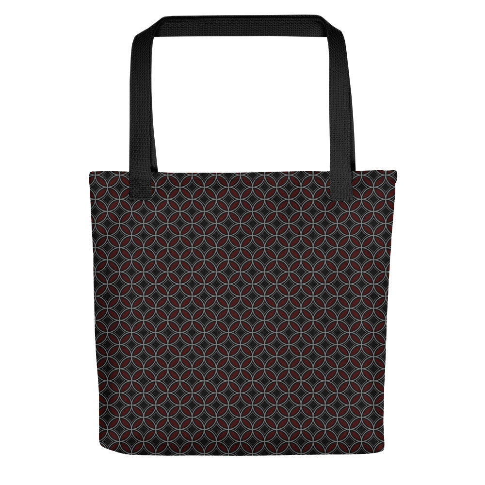 Flower of Life Black Tote Bag