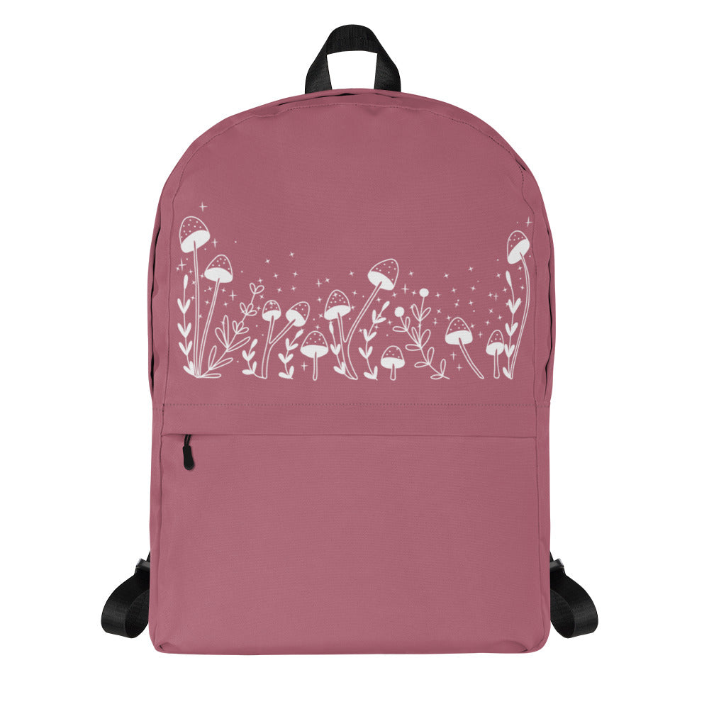 Fungi Star Petal Pink Backpack