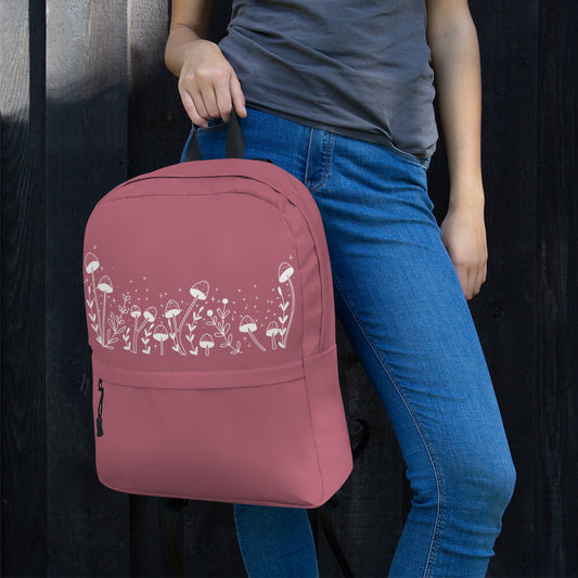 Fungi Star Petal Pink Backpack