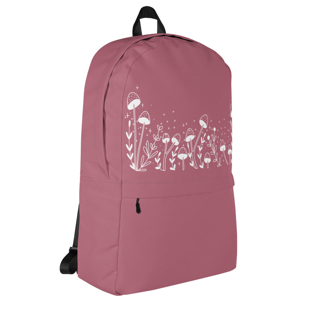 Fungi Star Petal Pink Backpack