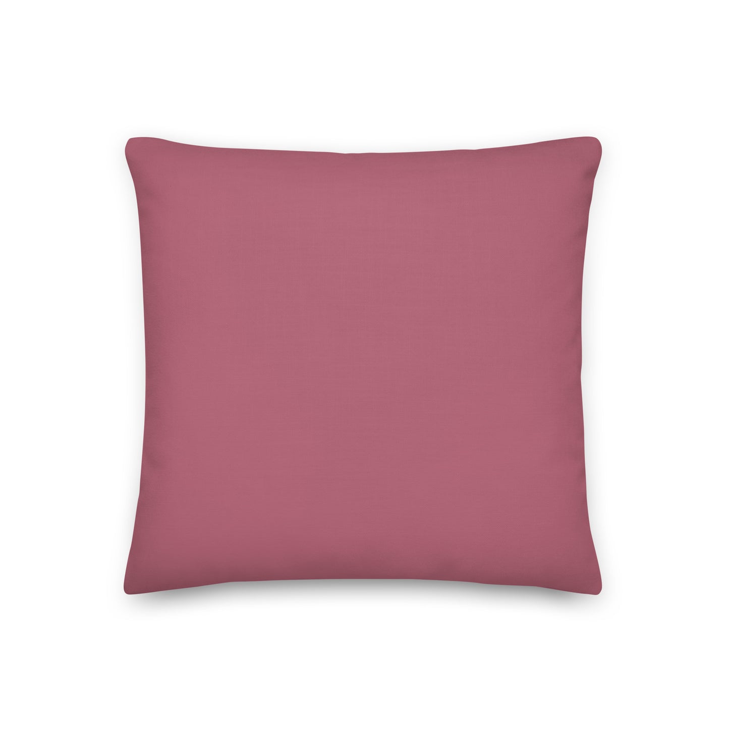 Fungi Star Petal Pink Premium Throw Pillow