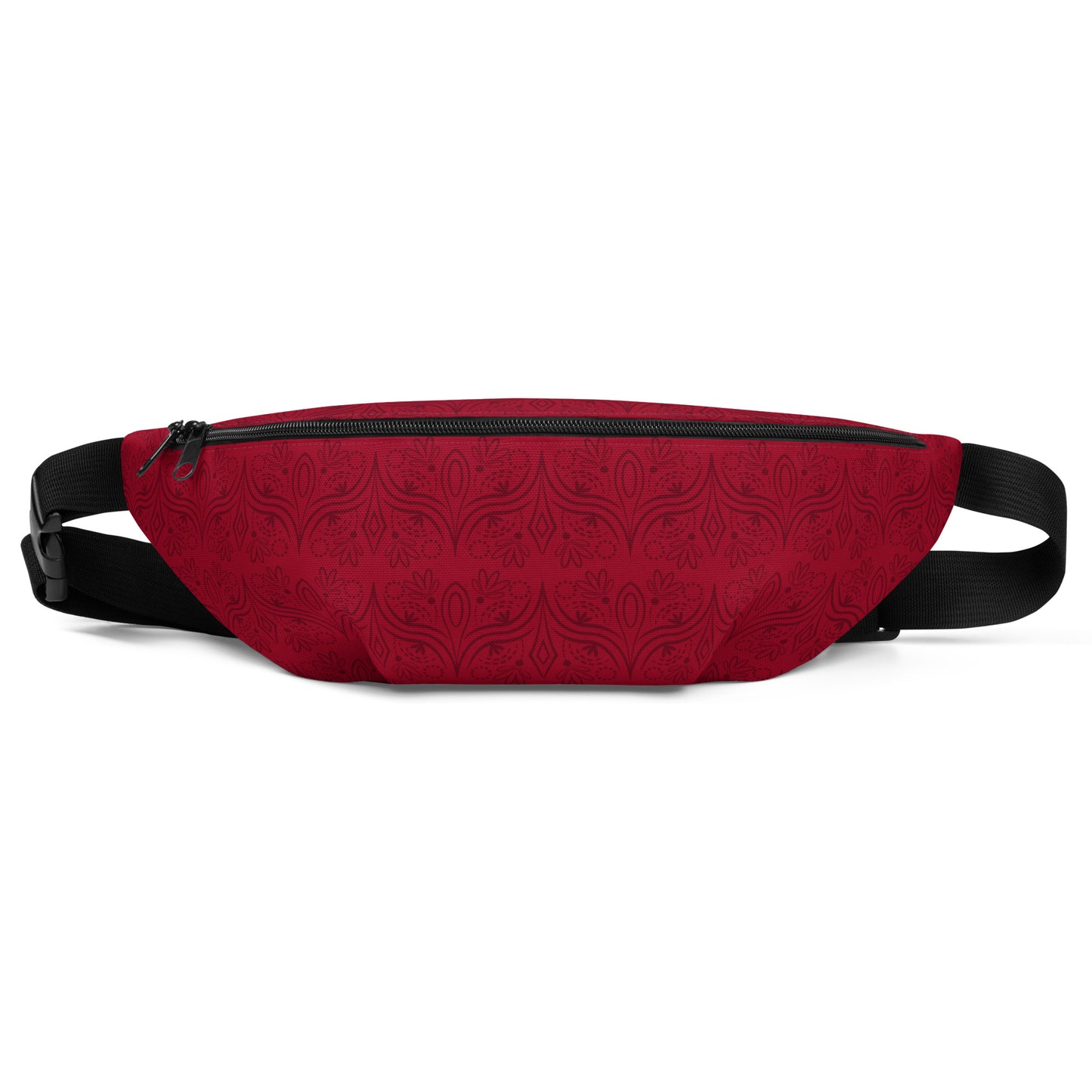 Geometric Star Red Fanny Pack