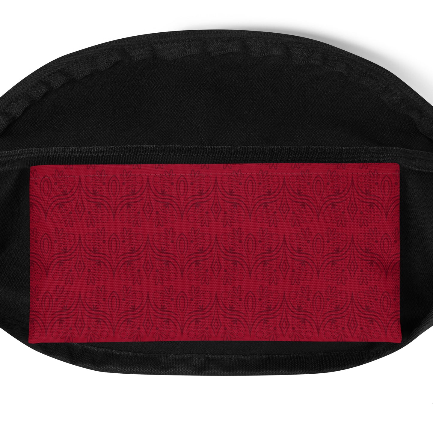 Geometric Star Red Fanny Pack