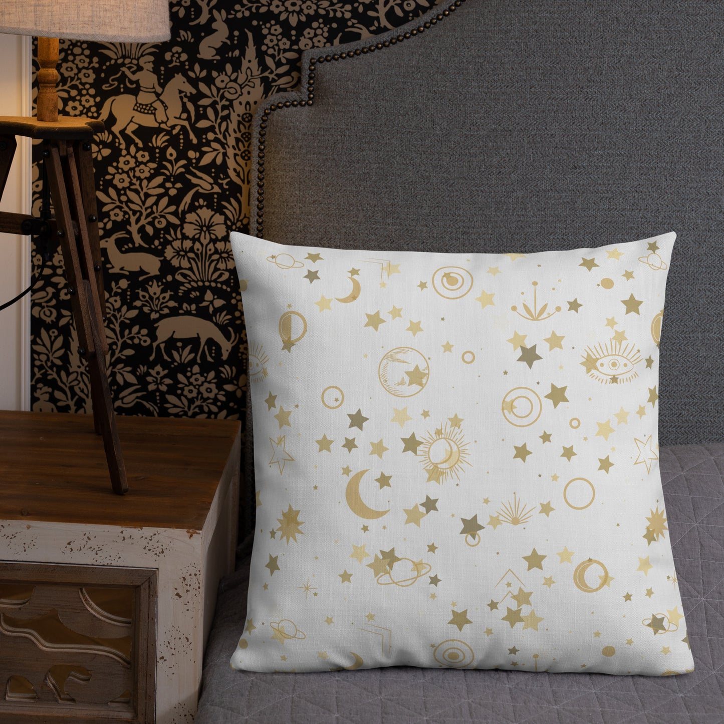 Golden Star Galaxy Premium Pillow