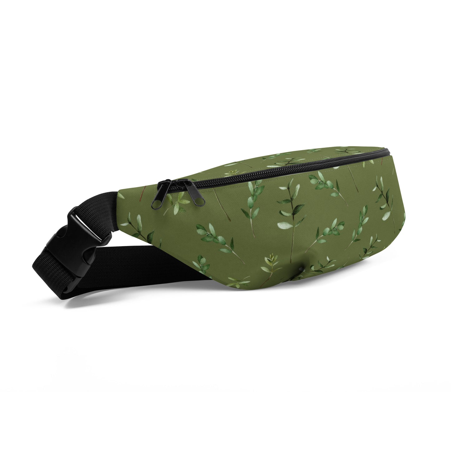 Greenery Wood Green Fanny Pack