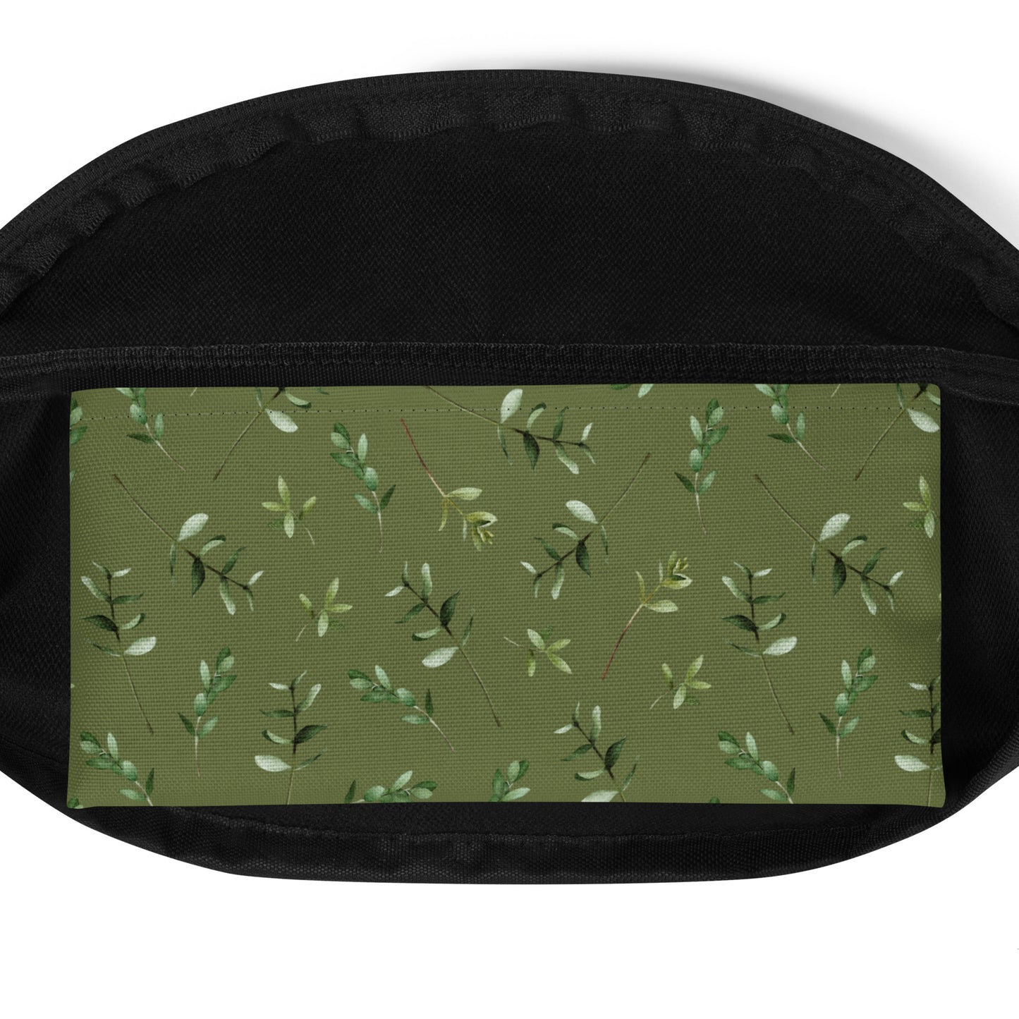 Greenery Wood Green Fanny Pack