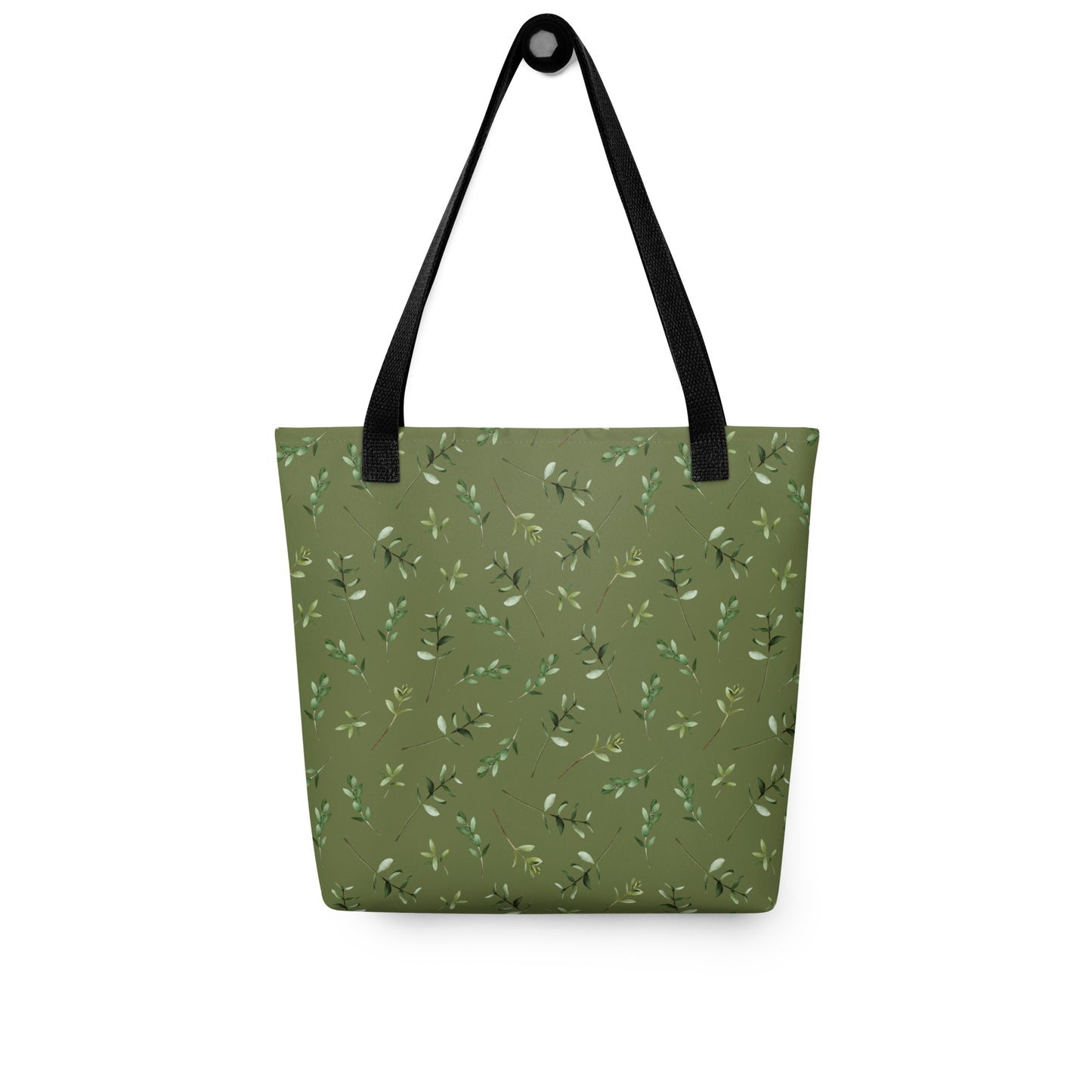 Greenery Wood Green Tote Bag