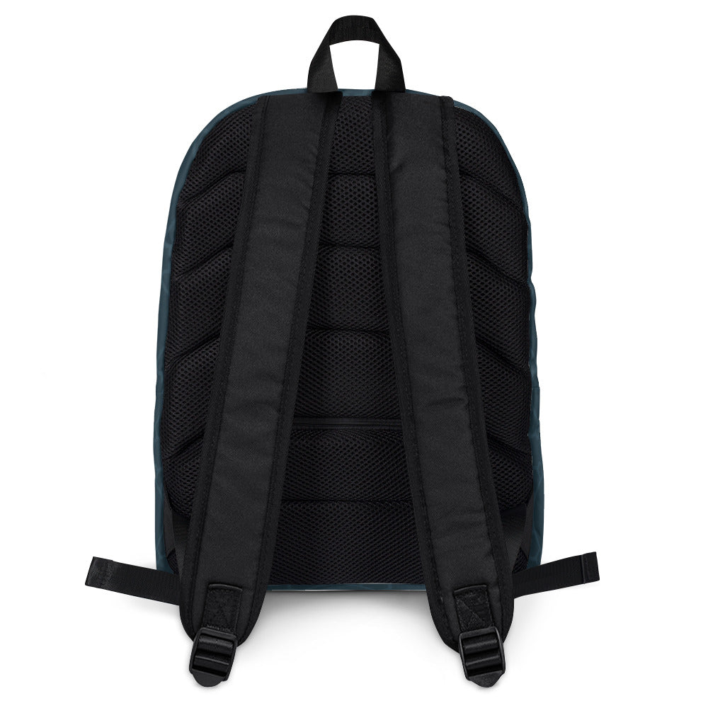 Geometric Winter Blue Backpack