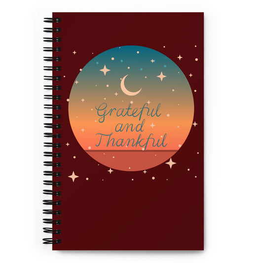 Grateful and thankful spiral-notebook-white-front