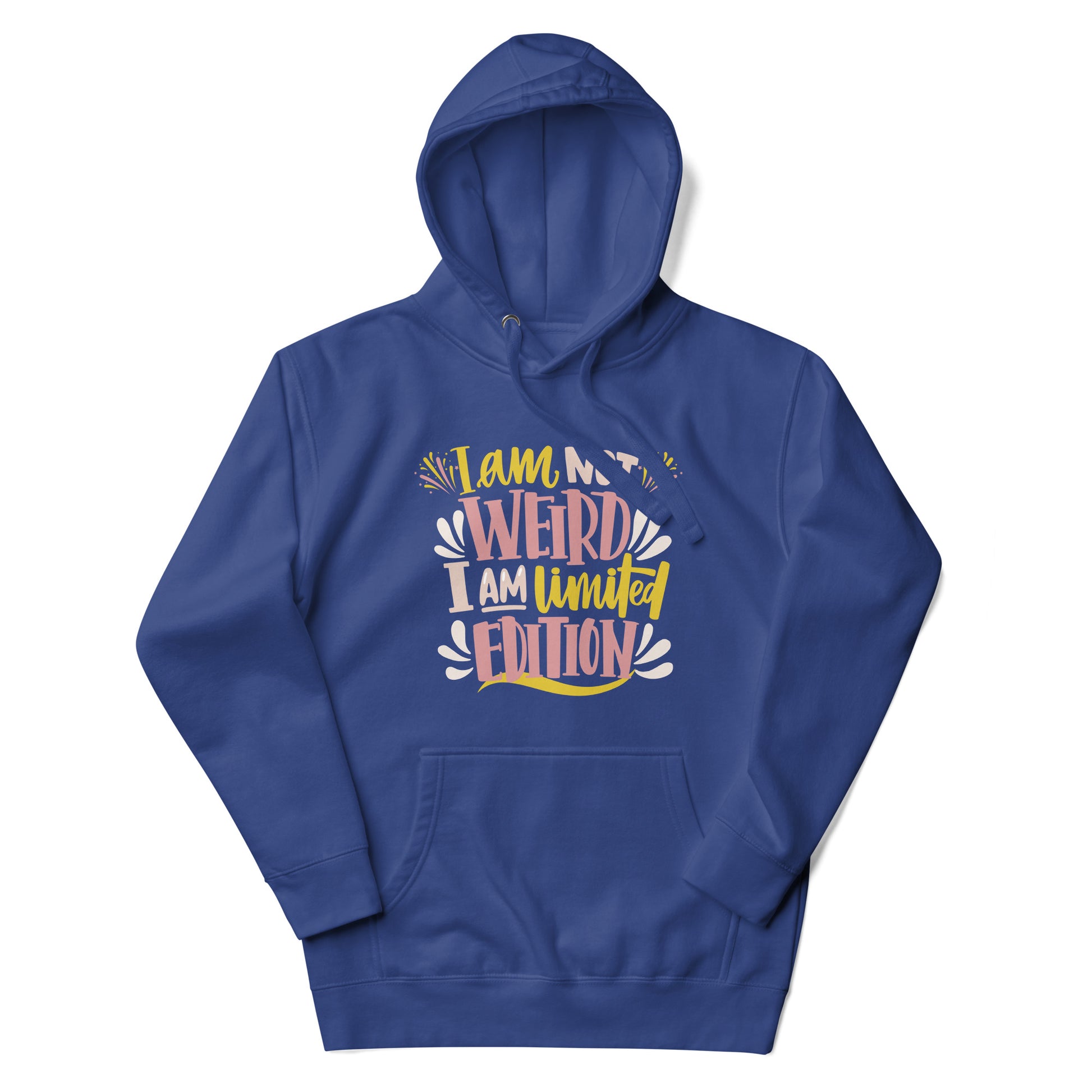 I'm Not Weird unisex-premium-hoodie-team-royal-front