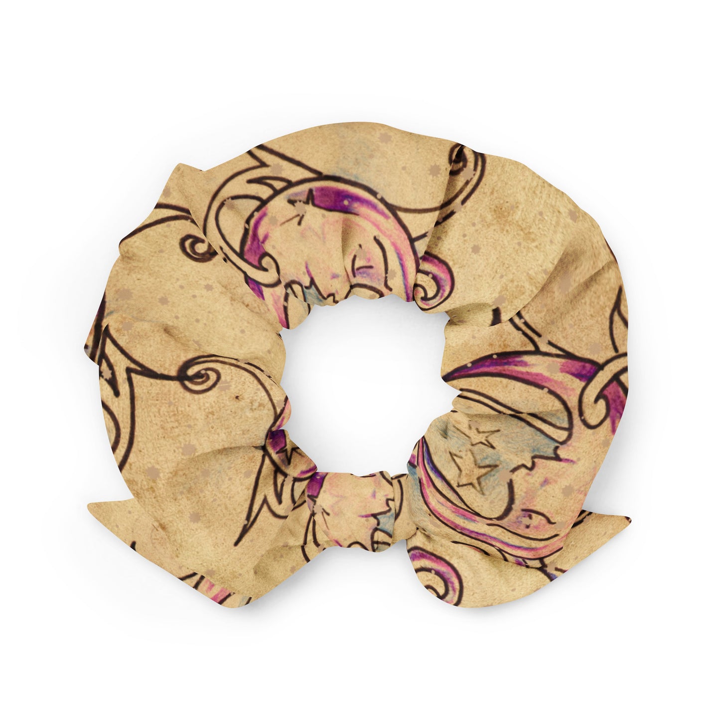 Latte Moon Scrunchie