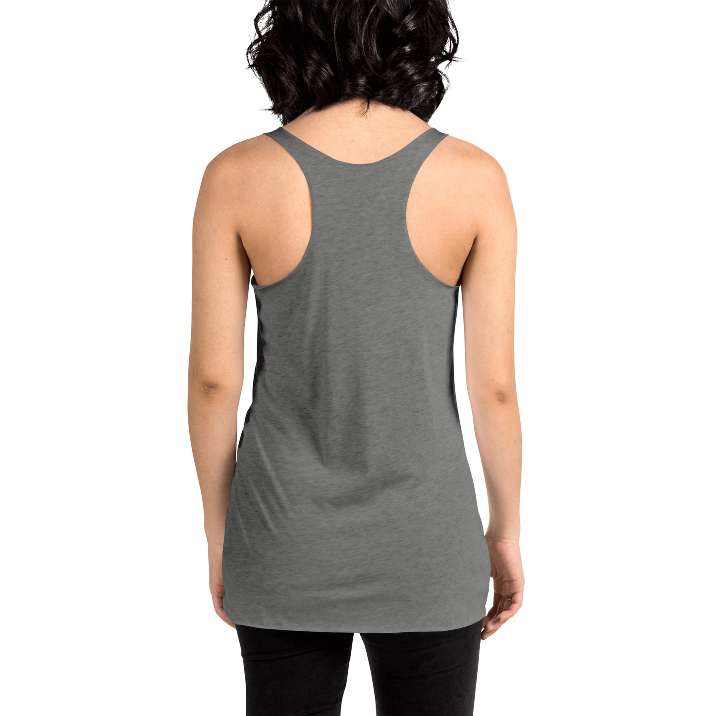 Lotus Flower Moon Phase Women's Racerback Tank