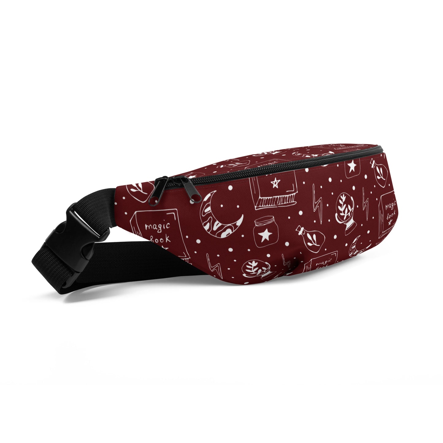 Magic Book Galaxy Red Fanny Pack