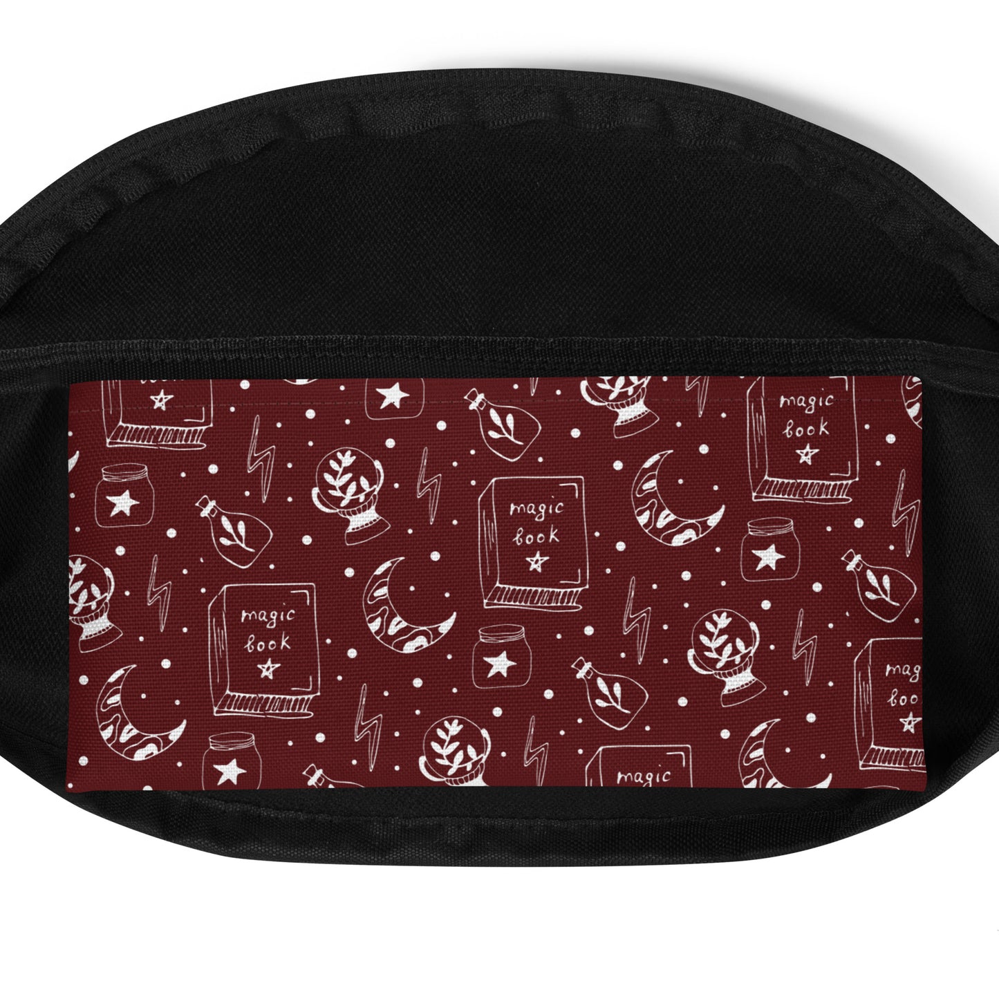 Magic Book Galaxy Red Fanny Pack