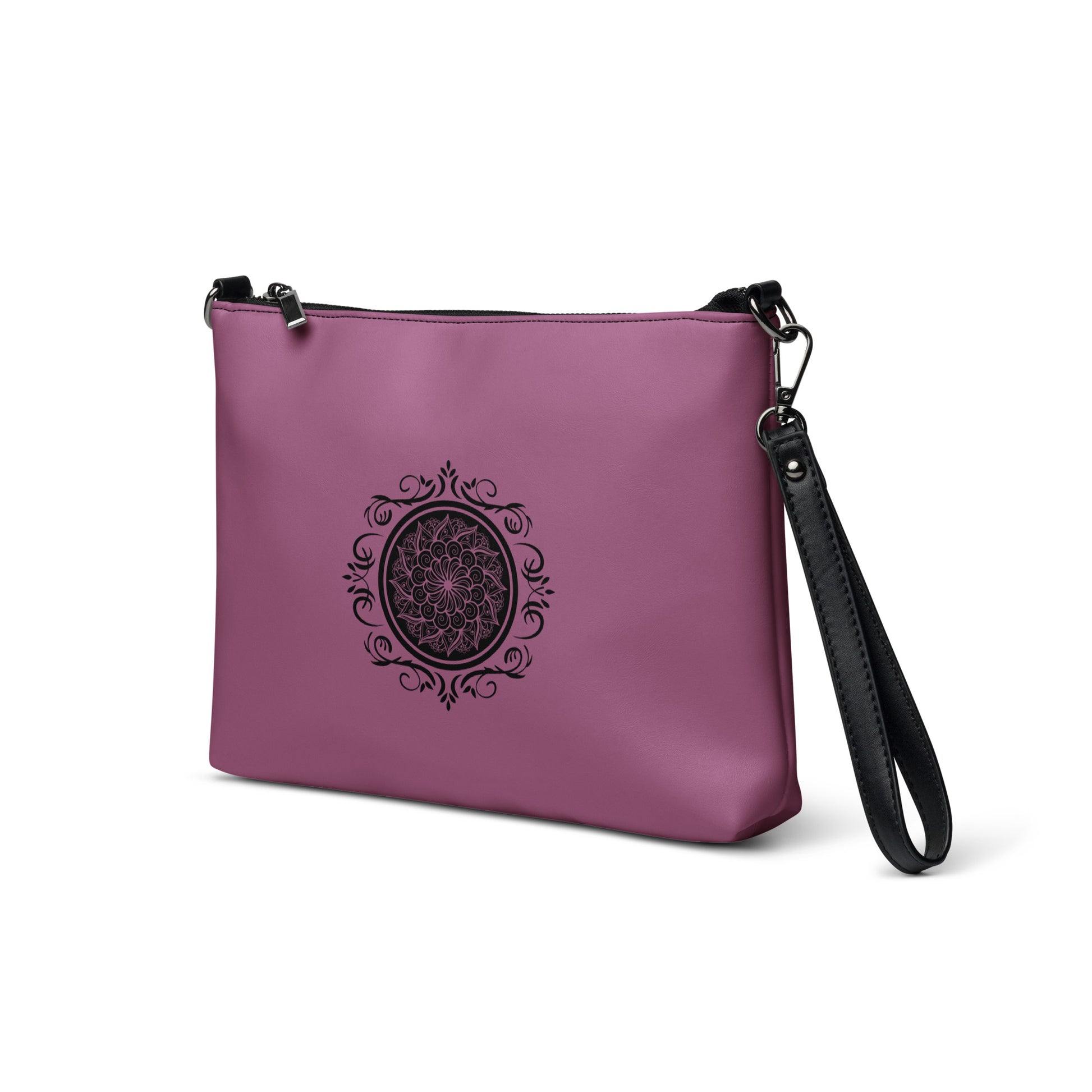 Mandala Crossbody Bag Warm Pink left-front