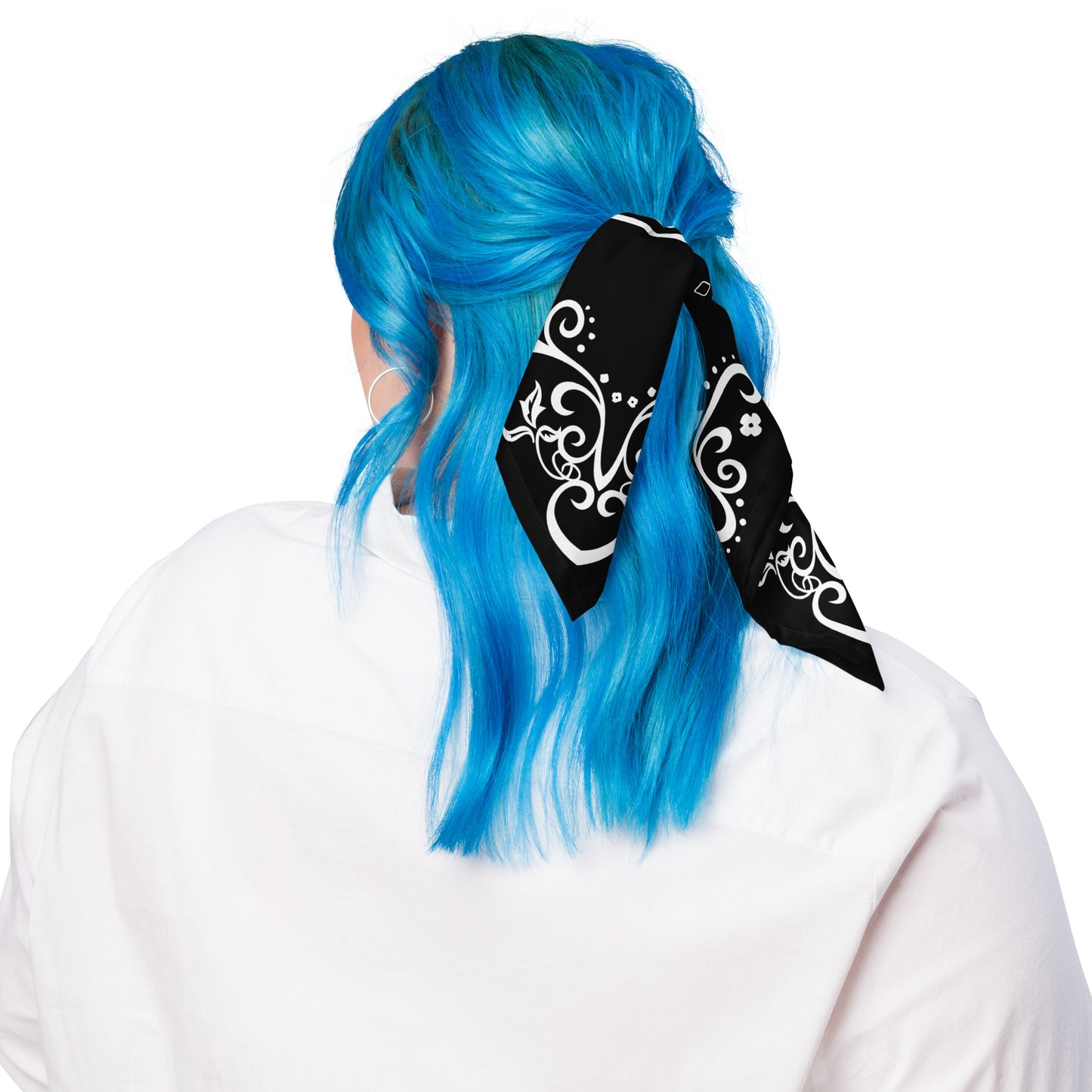 Moon Star Bandana - Black